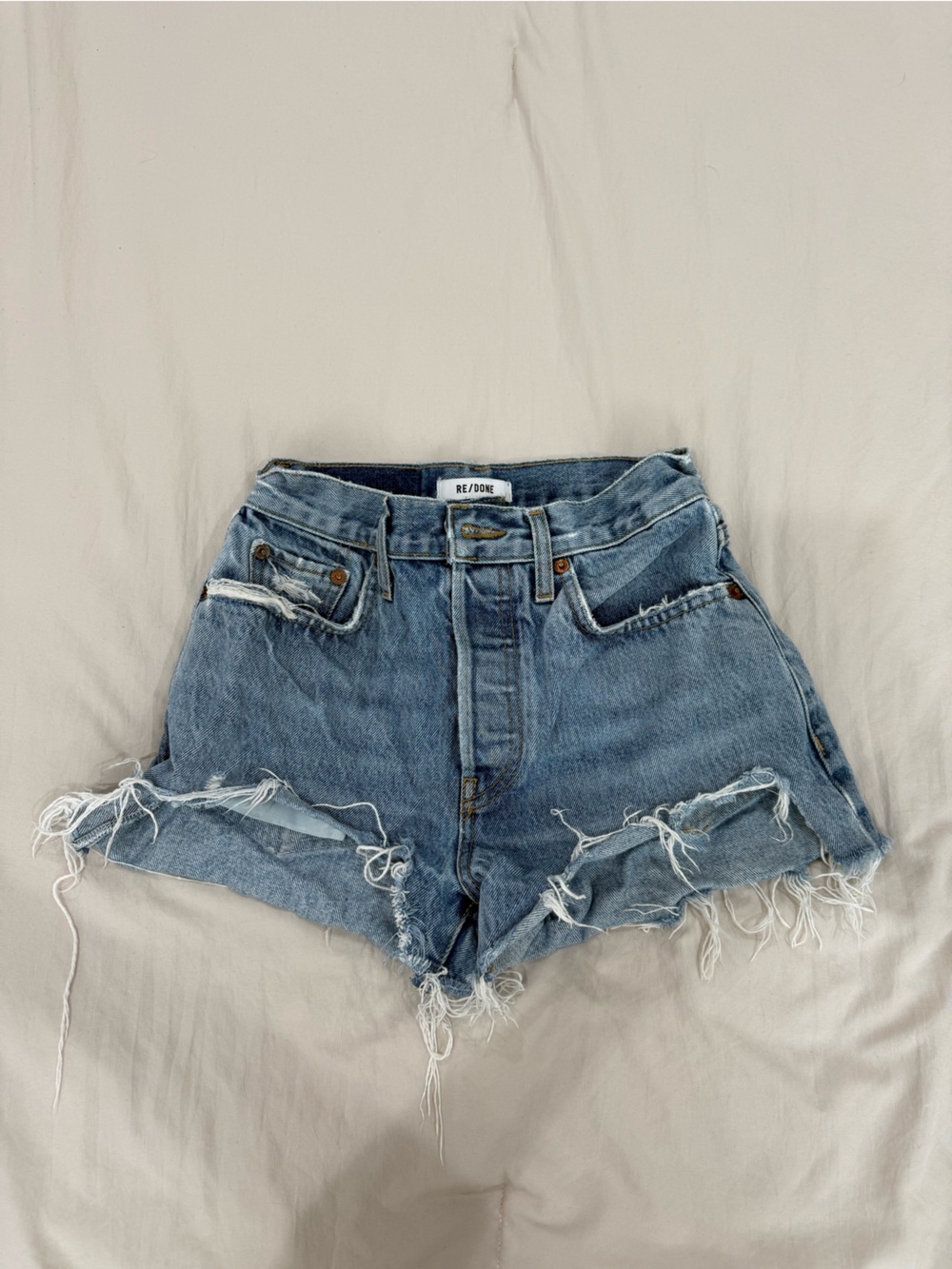 Re/Done 70s high rise short